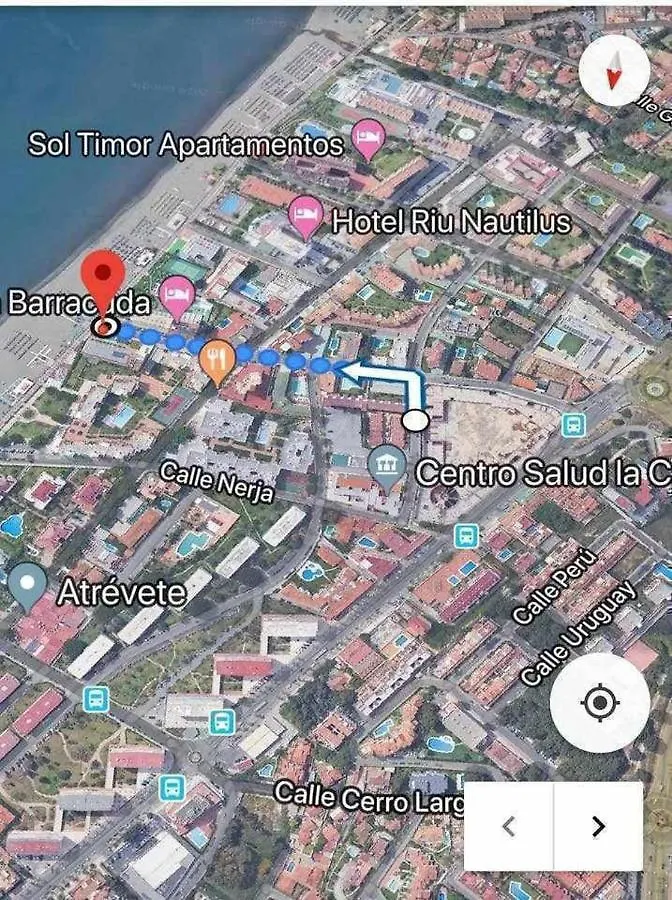 797 Holiday Rentals - Adosado Para 6 A 1 Min De La Playa Carihuela Torremolinos Spain